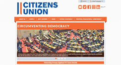Desktop Screenshot of citizensunion.org